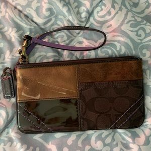 Authentic coach wallet